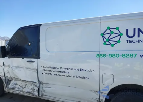 2014 Nissan Nv Cargo Nv1500 Sv V6 из США, поврежденный, VIN 1N6BF0KL2EN108853